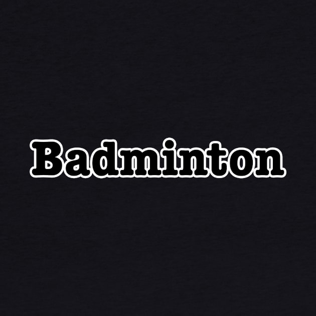 Badminton by lenn
